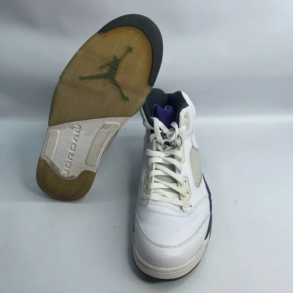 Jordan 5 Retro Grape 2013 Rare‎ Size 13.5 Good Condition Shoes Only No Box
